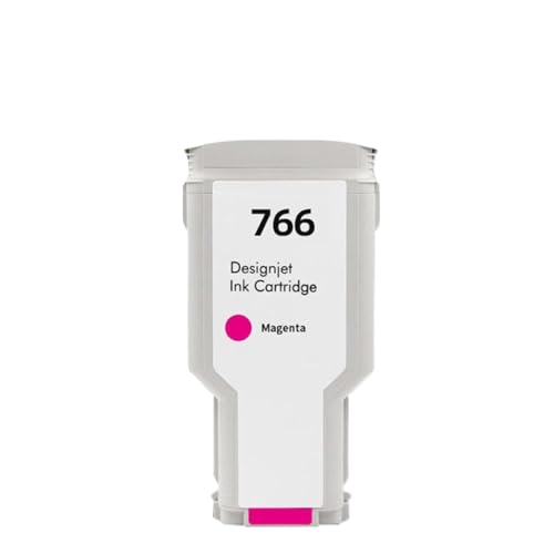 SOLFOVUZ 766 Pigmenttinte 300 ml Volltinte Set kompatibel mit DesignJet XL 3600 T3600 Druckermodelle P2V92A P2V94A P2V89A P2V90A P2V91A P2V93A(766-M-300ML) von SOLFOVUZ