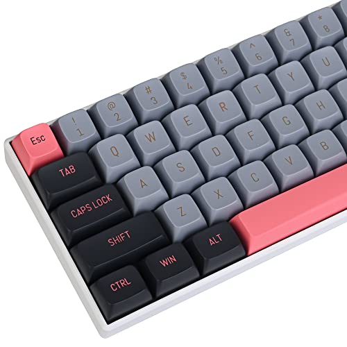 SOLIDEE 8008 160-Key CSA Profil Tastaturen PBT Key Cap Set mit 7U Leertaste für US/ISO Layout 60% 65% TKL Mechanische Tastaturen von SOLIDEE