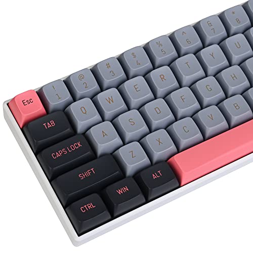 SOLIDEE 8008 160-Key CSA Profil Tastaturen PBT Key Cap Set mit 7U Leertaste für US/ISO Layout 60% 65% TKL Mechanische Tastaturen (8008) von SOLIDEE