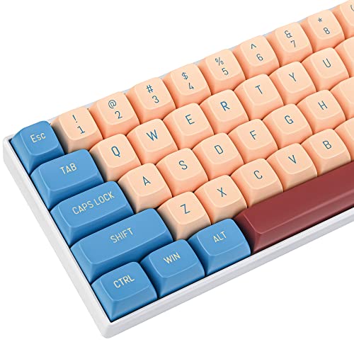 SOLIDEE Palace 160-Key CSA Profil Tastaturen PBT Key Cap Set mit 7U Leertaste für US/ISO Layout 60% 65% TKL Mechanische Tastaturen(Palace) von SOLIDEE