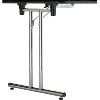 Corbetta Klapptisch Gestell höhenverstellbar Flexo 1 - Breite 596 mm, verchromt - Stapelbare Tischbeine aus Stahl für flexible Tischgestaltung von SOLIDO