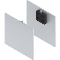 Solido - 100/HELM Abdeckkappen-Set Blende h/g Abstandsprofil 2x15/1x9 mm silber von SOLIDO