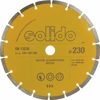 Solido - Diamant Handtrennscheibe Turbo 230 x 22,23 mm von SOLIDO