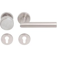 Solido - FH-Wechselgarnitur norwegen - auf Rosette PZ,35-45,VK 9 mm,Edelstahl matt Solido - FH-Wechselgarnitur norwegen - auf Rosette PZ,35-45,VK 9 mm,Edelstahl matt von SOLIDO