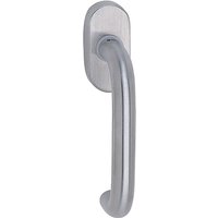 Solido - Fenstergriff sch - Line u - Form - verdeckt geschr., vk 7 x 35 mm, silber elox. von SOLIDO