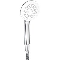 Solido Handbrause 3S Chrom mit Antikalk-Funktion - 3-Strahlarten von SOLIDO