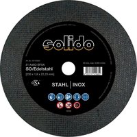 Solido Trennscheiben für Stahl- und rostfreier Stahl Scheiben ø 125x1,0mm Metall Solido Trennscheiben für Stahl- und rostfreier Stahl Scheiben ø 125x1,0mm Metall von SOLIDO