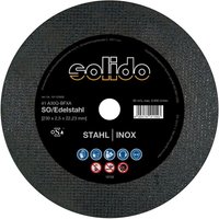 Solido - Trennscheiben für Stahl- und rostfreier Stahl Scheiben ø 230x2,5mm Metall Solido - Trennscheiben für Stahl- und rostfreier Stahl Scheiben ø 230x2,5mm Metall von SOLIDO
