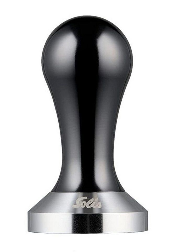 SOLIS OF SWITZERLAND Tamper für 54 mm Siebträger, Espressomaschinenzubehör aus Edelstahl von SOLIS OF SWITZERLAND