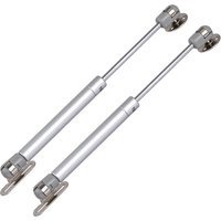 Sollbry - 2er-Pack Gasdruckfedern, Kofferraumscharnier, Türscharnier, Gasfeder 120 n, Möbelschrank-Stützstange, Soft-Close-Scharnier, schwere von SOLLBRY