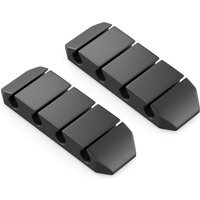 Sollbry - 2er-Set Kabelhalter, Kabelführungen, selbstklebende Kabelbefestigung, Organizer, Kabelbinder, Kabelbefestigung, Kabelmanagement, von SOLLBRY