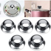 Deckelgriff, Set mit 5 hitzebeständigen Deckelknöpfen für Töpfe, Hebeknöpfe, Ersatzteile - Sollbry von SOLLBRY