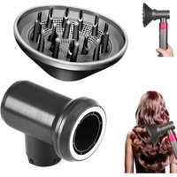 Diffusor und Adapter für Dyson Airwrap Styler HS01 HS03 HS05, Adapter verwandelt den Airwrap Styler in eine Haartrockner-Kombination - Sollbry von SOLLBRY