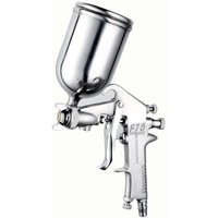 Sollbry - Farbspritzpistole, F-75 Druckluft-Spritzpistole, 1,5 mm Düsenspitze mit 400 ml Oberbecher, Schwerkraft-Farbspritzpistole für Autolackierung Sollbry - Farbspritzpistole, F-75 Druckluft-Spritzpistole, 1,5 mm Düsenspitze mit 400 ml Oberbecher, Schwerkraft-Farbspritzpistole für Autolackierung von SOLLBRY