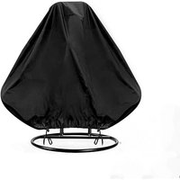 Hänge-Eier-Abdeckung, 420D Oxford Outdoor-Hängeier-Abdeckung, 2-Sitzer, wasserdicht, Anti-UV, winddicht, Schutz für Hängesessel-Abdeckung, 230 x 200 von SOLLBRY