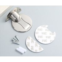 Magnetische Türstopper im 2er-Set – Magnetischer Türstopper – gebürstet – unsichtbar und langlebig – kein Bohren - Sollbry Magnetische Türstopper im 2er-Set – Magnetischer Türstopper – gebürstet – unsichtbar und langlebig – kein Bohren - Sollbry von SOLLBRY