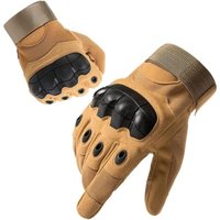 Sollbry - Motorradhandschuhe Taktische Handschuhe, Handschuhe mit hartem Knöchelschutz und rutschfestem 2-Finger-Touchscreen, geeignet für von SOLLBRY