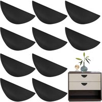 10 Stück selbstklebende Schubladengriffe, selbstklebender Türgriff aus Kunststoff, selbstklebender Möbelknopf, kein Stanzen, Ziehen für Fenster, 10 Stück selbstklebende Schubladengriffe, selbstklebender Türgriff aus Kunststoff, selbstklebender Möbelknopf, kein Stanzen, Ziehen für Fenster, von SOLLBRY