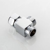 Sollbry - 3-Wege-Umstellventil für Dusche, g 1/2 Zoll, Brause, Handbrause, T-förmiger Duscharm, Duschadapter, Ventil, Ersatz-Umstelladapter für von SOLLBRY