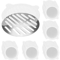 Sollbry - 30 Stück Einweg-Haarfänger, Duschablauffilter, Duschrostfilter, Duschhaarfilter, Abflussschutzfilter für Badewanne, Küchenspüle (10 cm) von SOLLBRY