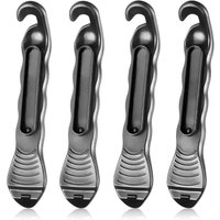 Sollbry - 4-teiliger Fahrradreifenwechsler, das Werkzeug ist glatt, wodurch die Reifen nicht beschädigt werden, professionelles Design erleichtert Sollbry - 4-teiliger Fahrradreifenwechsler, das Werkzeug ist glatt, wodurch die Reifen nicht beschädigt werden, professionelles Design erleichtert von SOLLBRY