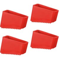 Sollbry 4er-Pack Gummifüße für Leitern – 50 x 20 mm – Ersatz-Leiterfüße – rutschfeste Leiterkappen – universeller Schutz für Heimarbeiter von SOLLBRY