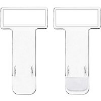 Sollbry - 5Pcs Auto Parkplatz Ticket Clip Aufkleber Windschutzscheibe Ticket Halter Karte Halter Bill Organizer Automotive Innen Zubehör von SOLLBRY
