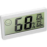 Sollbry - Digitales Hygrometer-Thermometer, elektronisches Heim-Thermo-Hygrometer, LCD-Display, Temperatur-Feuchtigkeitsdetektor, von SOLLBRY