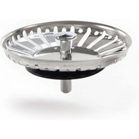 Sollbry - Küchenspülen-Stopper, Edelstahl, Küchenspüle, Abflusssieb, universeller Spülbecken-Stopper (84 mm) von SOLLBRY