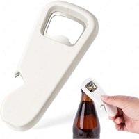 Sollbry Multifunktionaler Bierflaschenöffner: 3-in-1 magnetischer Flaschenöffner – manueller Flaschenöffner aus Edelstahl – weißer Dosenöffner zum Sollbry Multifunktionaler Bierflaschenöffner: 3-in-1 magnetischer Flaschenöffner – manueller Flaschenöffner aus Edelstahl – weißer Dosenöffner zum von SOLLBRY