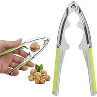 Nussknacker, Nussknacker aus Zinklegierung, Nussknacker aus Metall, Nussknacker mit rutschfestem Griff, multifunktionaler Nussknacker, Nusszange, von SOLLBRY