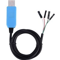 Sollbry - PL2303TA USB-zu-TTL-RS232-Modulkonverter, serieller Kabeladapter, USB-zu-TTL-Kabel, perfekt kompatibel mit Win XP/VISTA/7/8/8.1 System von SOLLBRY
