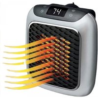 Sollbry Plug-in-Heizlüfter mit Fernbedienung, 800 W Mini-Keramik-Heizlüfter, energiesparend, leiser Heizstrahler mit 12-Stunden-Timer, Thermostat von SOLLBRY