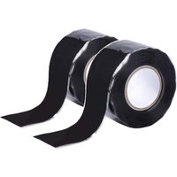 Selbstverschmelzendes Silikonband, Autofusionsband, wasserdichtes Dichtungsband, Reparaturband für Notrohre, Wasserrohrlecks, Elektrokabel, 2 Rollen von SOLLBRY