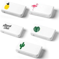 Sollbry Set mit 5 kleinen Pillendosen, wöchentliche Pillendose, tragbare tägliche Reise-Pillendose, Outdoor-Medizin-Aufbewahrungsbox mit 3 Fächern von SOLLBRY
