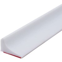 Silikon-Duschbarriere 200 cm, selbstklebende Duschschwellenstange, Duschwasserdamm, Duschschwellen-Wasserbarriere, faltbare Duschbarriere für von SOLLBRY