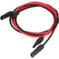 Sollbry Solarpanel-Verlängerungskabel, 6 mm², Solar-Verlängerungskabel, Photovoltaik-Kabel mit Buchse und Stecker für Solarpanel-Adapter, DIY-System von SOLLBRY