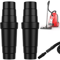 Staubsauger-Adapter, 2 Stück, Universal-Staubsauger-Adapter, professioneller, langlebiger Ersatzschlauch-Absaugadapter, für trockenen Haartrockner von SOLLBRY