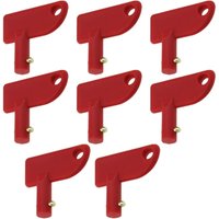 Sollbry Stück Autobatterie-Trennschalter, Batterie-Trennschalter, Ersatz-Batterie-Trennschlüsselschalter für Auto, Boot, modifizierte Yacht von SOLLBRY