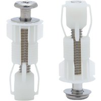 Sollbry - Stück Toilettendeckel-Erweiterungsschrauben Toilettendeckelbefestigung Toilettensitzschrauben Befestigungsset Toilettendeckel-Ersatzteile von SOLLBRY