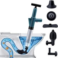 Sollbry - Toiletten-Entsperrer, Abfluss-Entsperrer, Luft-Entsperrer für Badezimmer-WC, Dusche, Waschbecken, Badewanne (Farbe: Grün) von SOLLBRY