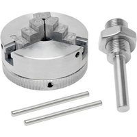 Sollbry - Unabhängiges Drehfutter aus Zinklegierung, umkehrbare Backe, Mini-Drehmaschine, drei Backenfutter, M12 x 1 Spannfutter, elektrische von SOLLBRY