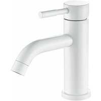 Sollbry - Weißer Bad-Wasserhahn, Waschtisch-Mischbatterie aus Edelstahl Sollbry - Weißer Bad-Wasserhahn, Waschtisch-Mischbatterie aus Edelstahl von SOLLBRY