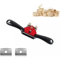 Spokeshave Holzbearbeitungs-Handwerkzeug, verstellbarer Kantenhobel mit 2 Ersatzklingen - Sollbry von SOLLBRY
