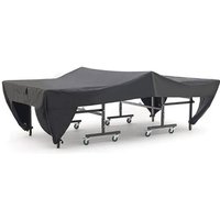 Sollbry - Tischdecke, Outdoor, Innenhof, Terrasse, wasserdicht, staubdicht, Tischtennistisch-Abdeckung, Schwarz, 280 x 153 x 73 cm von SOLLBRY