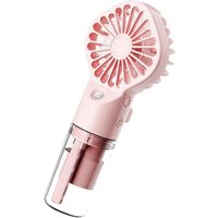 Sollbry - Tragbarer Nebelventilator, transparenter Mini-Sprühnebelventilator, wiederaufladbarer USB-Nebelgenerator mit 4 Geschwindigkeiten für Sollbry - Tragbarer Nebelventilator, transparenter Mini-Sprühnebelventilator, wiederaufladbarer USB-Nebelgenerator mit 4 Geschwindigkeiten für von SOLLBRY