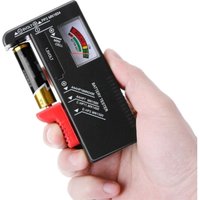 Sollbry - Universeller Batterietester, digitaler Batterietester, für aa aaa cd 9V-Batterien mit Schlüssel und 1,5V-Batteriespannungsprüfer von SOLLBRY