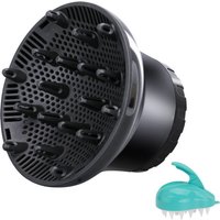 Sollbry - Universeller Haartrockner-Diffusor, verstellbarer Haardiffusor für lockiges oder welliges Haar, passend für Haartrocknerspitzen von 3,5 cm von SOLLBRY