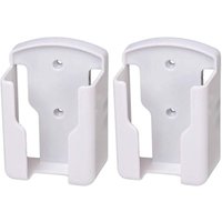 Wand-Fernbedienungshalter, 2er-Set, Fernbedienungshalter für Fernseher und Klimaanlage, universeller Aufbewahrungsorganisator, für von SOLLBRY