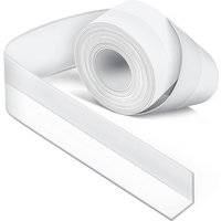Sollbry - Weiße Silikon-Badezimmerdichtung, Badewannendichtung, Dichtungsband, schimmel- und wasserdicht, weiches Klebeband, geeignet für Küche, Sollbry - Weiße Silikon-Badezimmerdichtung, Badewannendichtung, Dichtungsband, schimmel- und wasserdicht, weiches Klebeband, geeignet für Küche, von SOLLBRY